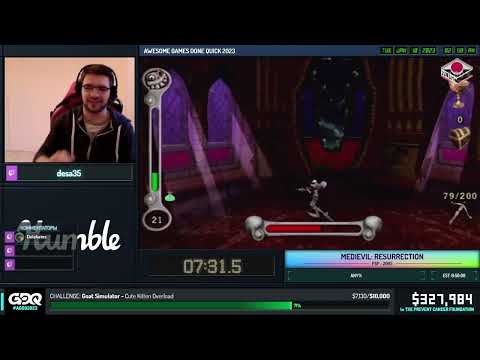 [RU] MediEvil: Resurrection от desa за 37:49 - Awesome Games Done Quick 2023