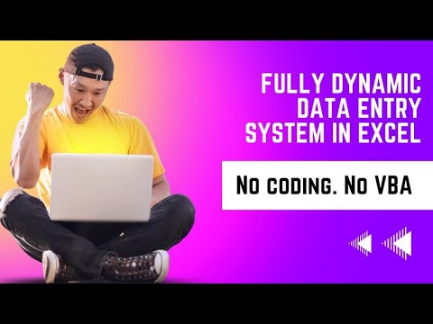 Fully Automated Data Entry System In Excel| Data Entry User Form| Inventory Management System Excel