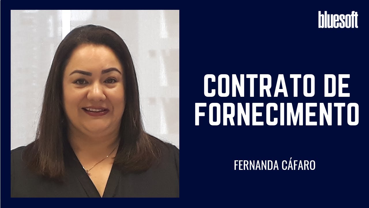 Contrato de Fornecimento | Fernanda Cáfaro
