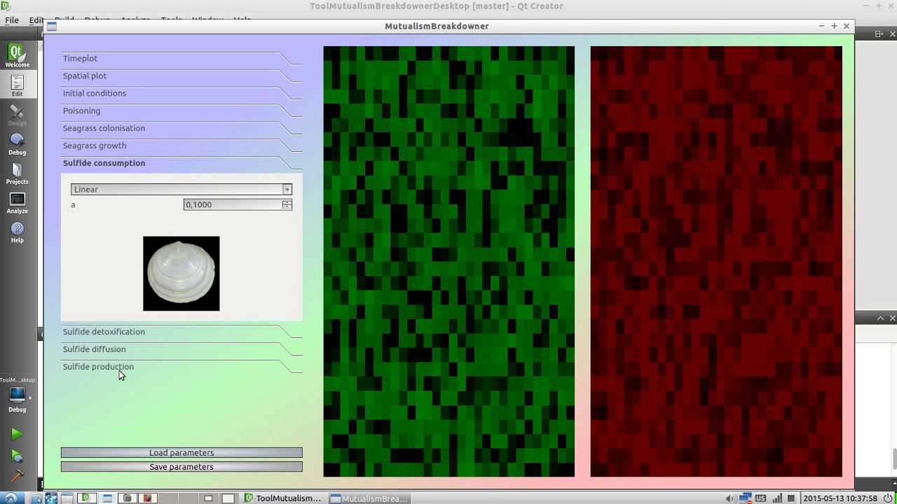 MutualismBreakdowner: spatial simulation