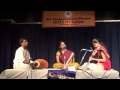 YCMF2014 Manasa Suresh Vocal Sushmitha Ravikumar Violin Jannagan Jeyakumar Mridangam