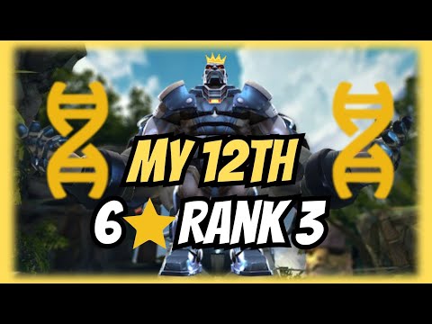 Mcoc - My 12th 6 ⭐ Rank 3 Champion | Apocalypse Rank up And Gameplay! #mcoc #apocalypse #bestmutant
