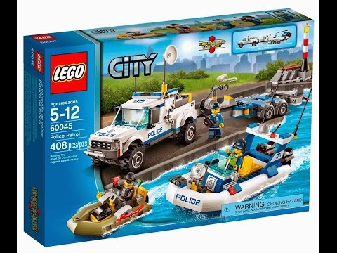 60045 Police Patrol City Police (Instruction booklet)