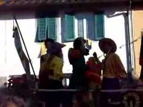 Cantamaggio 2008 carro del Maggio Rione Girandola