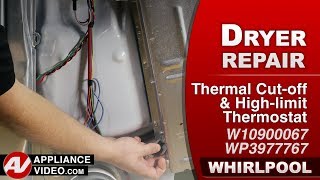 Whirlpool Dryer Does Not Heat At All - Thermal Cut-off Repair and Diagnostic