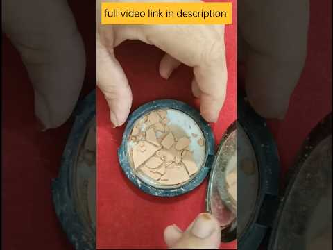 how to fix broken compact powder without alcohol | My hidden passion |
