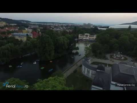 Filmare aeriana cu drona - Cluj, Parcul Central