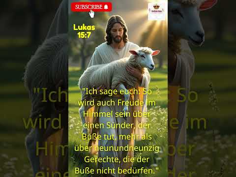 Warum freut sich der Himmel über die Reue eines Sünders?#bibleverse