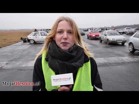 19.02.2017 Oleśnica - rajd samochodowy na lotnisku