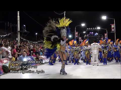 2 Noche Carnaval 2019 Show Batería Nota 10 Imperio