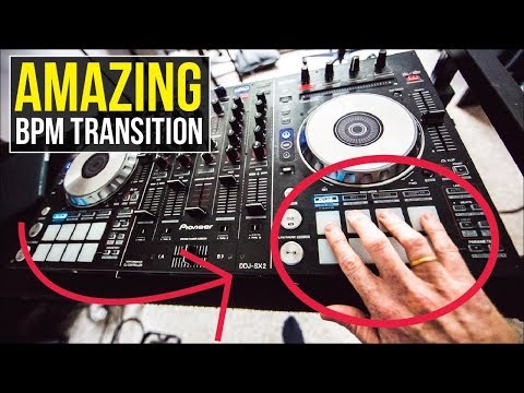 Creative BPM DJ Transition - How to mix different BPM