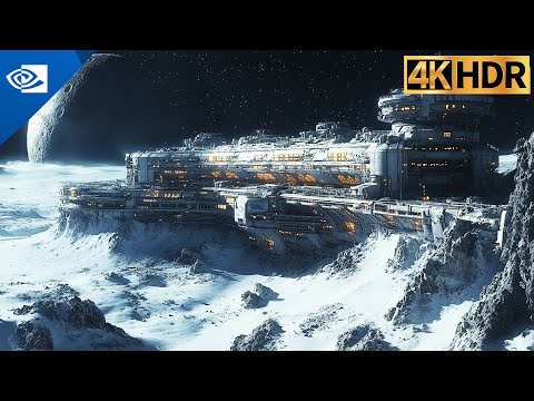Secret Nazi base on the Moon - Enhanced Ultra-Realistic Wolfenstein: The New Order in 4K60FPS