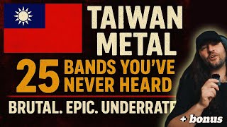Download lagu 25 Taiwanese Metal Bands You NEED To Hear | WorldWide Metal: TAIWAN 🇹🇼🔥 mp3