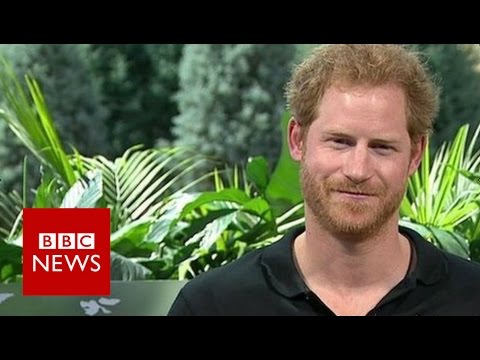 Prince Harry explains how he got the Queen to do Invictus Games video - BBC News