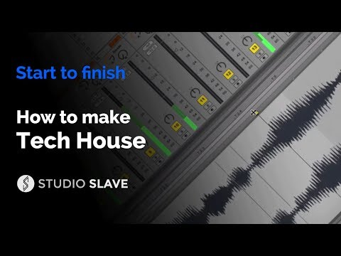 Studio Slave : How to make Tech House [ course trailer ]