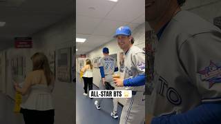 Go behind-the-scenes of MLB All-Star Media Day with your Toronto Blue Jays ???? #MLB #BlueJays