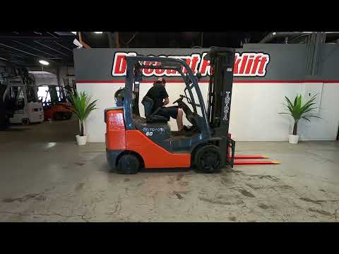 TOYOTA 8-series 8FGCU30 6,000lb LP (Propane) #2337 - Forklift for Sale