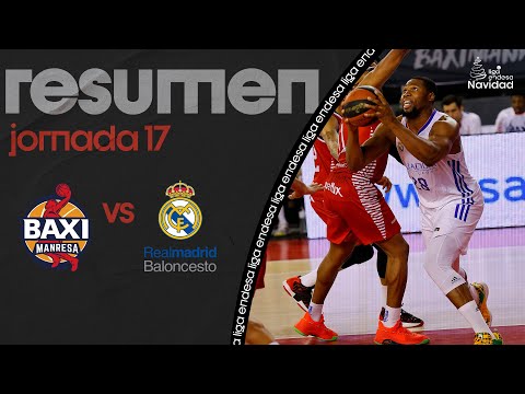 BAXI Manresa - Real Madrid (87-92) RESUMEN | Liga Endesa 2021-22