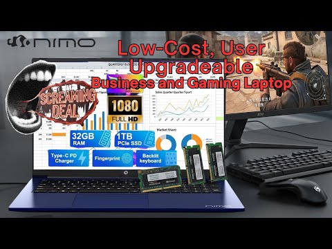 Nimo N177B Review – 17.3" IPS FHD Laptop w/ Ryzen 7 & Radeon 780M