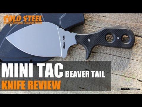 Cold Steel Mini Tac Beaver Tail Neck Knife Review | OsoGrandeKnives