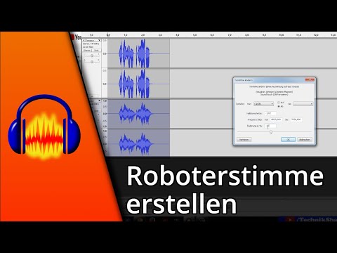 Audacity Roboterstimme erstellen | Audacity Computerstimme ✅ Tutorial