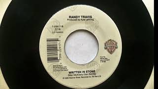Promises + Written In Stone , Randy Travis , 1989