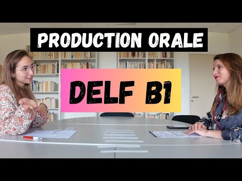 🇫🇷 DELF B1 2025 - Simulation vollständige Prüfung MÜNDLICHE PRODUKTION - 3 Übungen ✅💯#delfb1