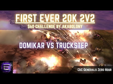 🔴 LIVE | DoMiNaToR, Marakar vs Tumstep, Lift^TrucK | $60 2v2 20k Challenge | C&C Zero Hour