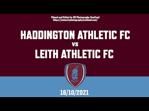 Haddington Athletic FC 4 - 1 Leith Athletic FC EXTENDED HIGHLIGHTS South Challenge Cup (16/10/2021)
