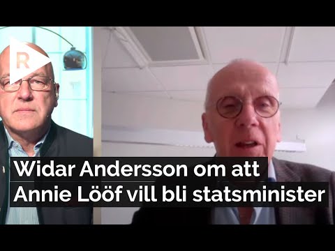 Widar Andersson (S) om att Annie Lööf vill bli statsminister