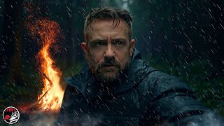 Rain and Fog Camping - Dark and Gloomy Forest Camping Adventure