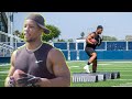 RB Drills With Saquon Barkley To Improve Agility Ball Security