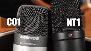 Video thumbnail for Rode NT1 vs Samson C01 (acoustic guitar) (pt.1) by Crash Course Recording