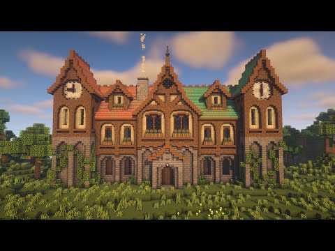 Minecraft Fantasy Mansion Tutorial