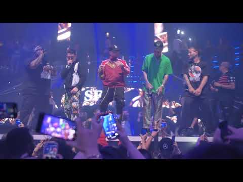 Sech, Dalex, Justin Quiles, Lenny Tavarez, Feid Performing "Cuaderno" Live @ LIV Miami