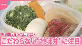 【節約の工夫は】自分用に弁当作る人｢過去最多｣ “地味弁”に注目