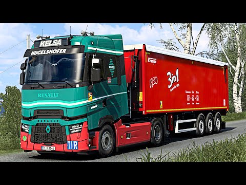 ETS2 1.46 | Innsbruck - Linz | Renault T Range Evo | Cargo 27t