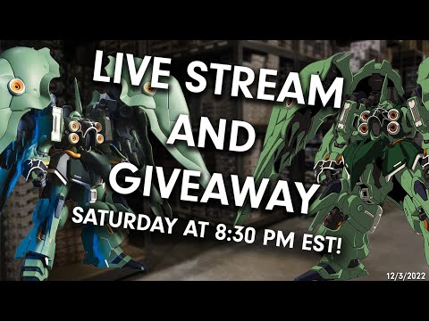 Mecha Warehouse Live Build #128 - 12/3/22