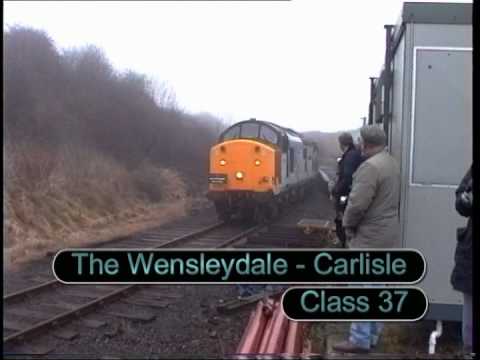 37714/37884/47820 on Kings Cross to Redmire at Bedale in January 1993