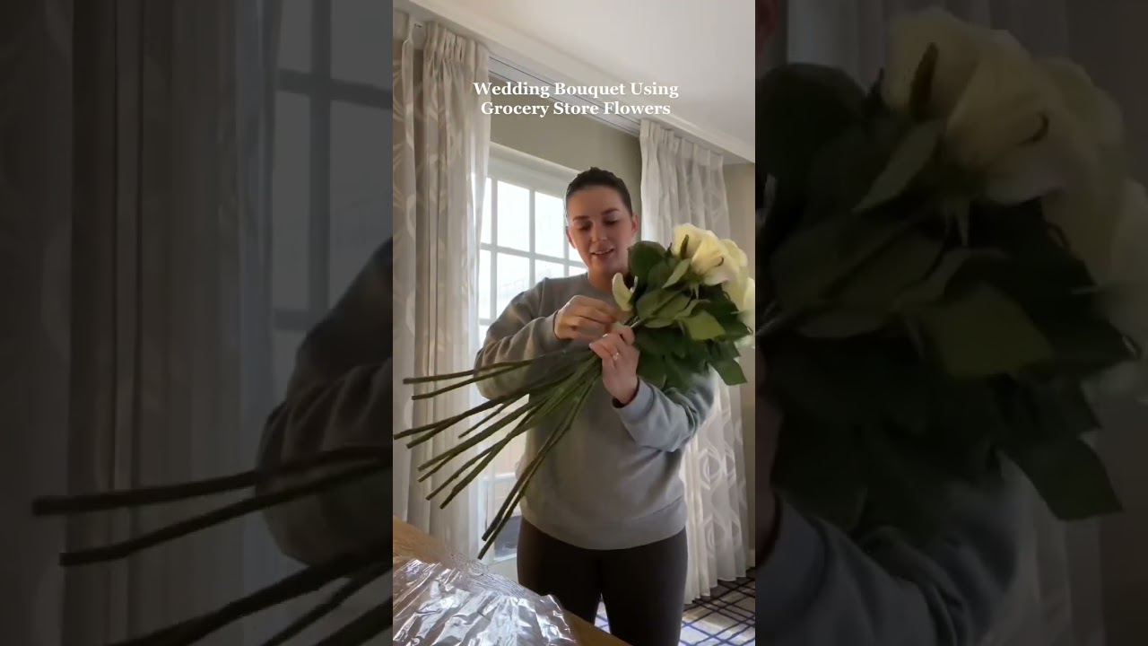 DIY Wedding Flowers - Bridal Bouquet Tutorial