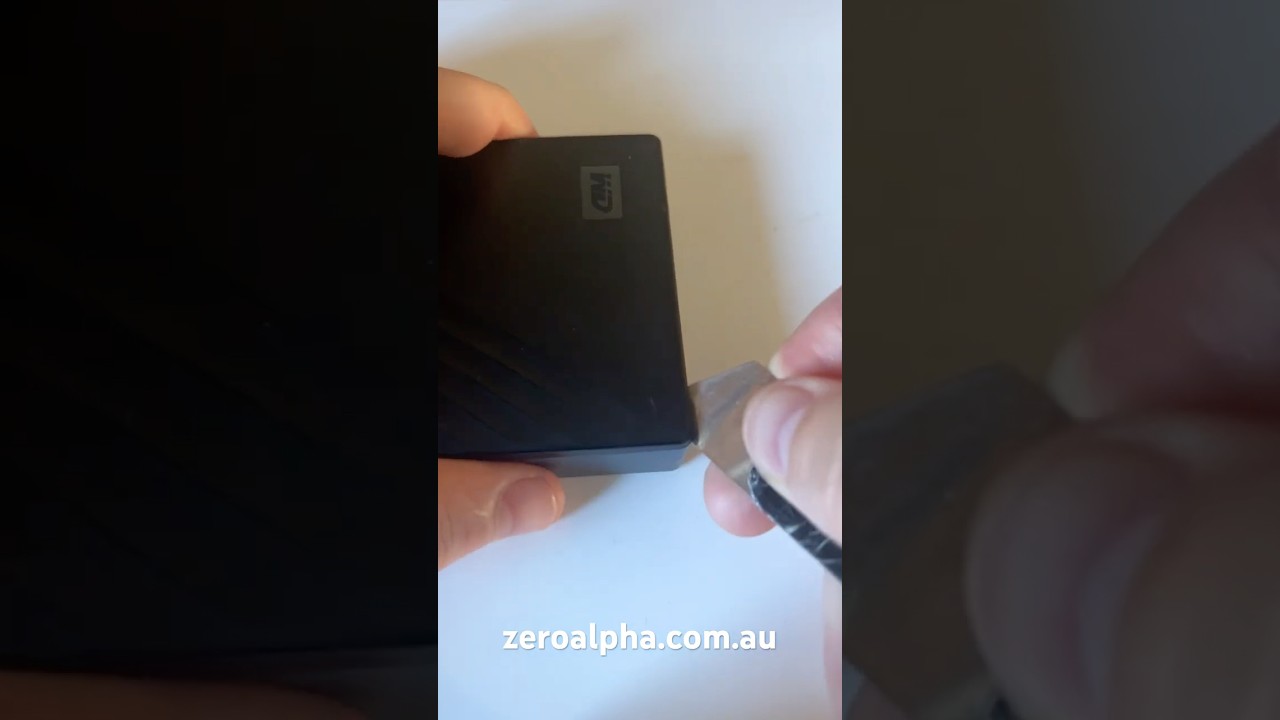 How to open a WD My Passport hard drive for data recovery repair