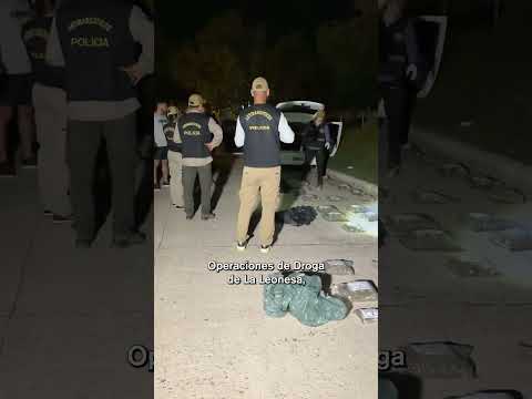 Drogas de La Leonesa. Policia del Chaco.