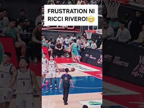 Ricci Rivero nung hindi pumasok yung foul counted sana! Phoenix VS Converge #pbaseason50