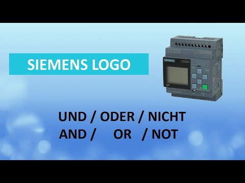 Siemens Logo Grundfunktionen, AND, OR, NOT am Beispiel einer Tankstelle (vereinfachte Zapfsäule)