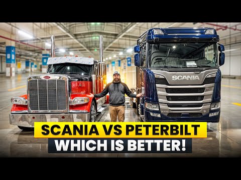 Thumbnail for Scania R770 vs Peterbilt 589 | The Ultimate Semi Truck Comparison! by Peterbilt