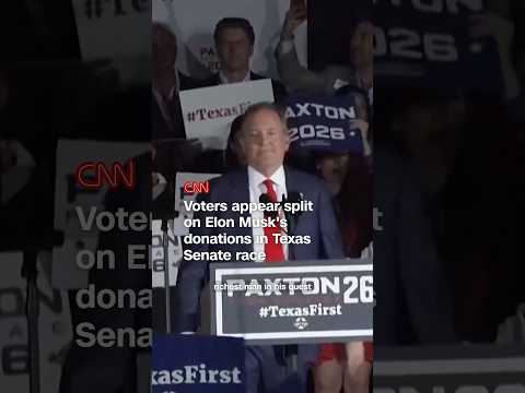Voters appear split on Elon Musk’s donations in Texas Senate race