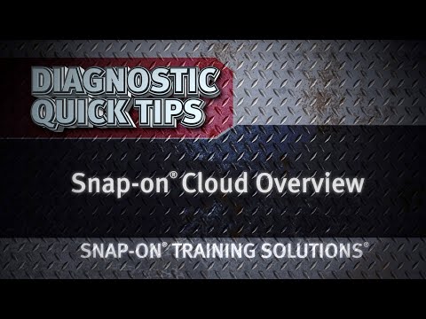 Snap on® Cloud Overview Quick Tip | Snap-on® Training Solutions®