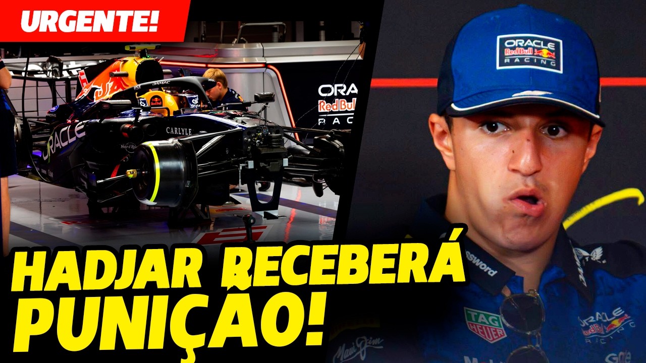🚨URGENTE: RED BULL CONFIRMA PUNIÇÃO PARA ISACK HADJAR POR TROCA DE COMPONENTES | FÓRMULA 1
