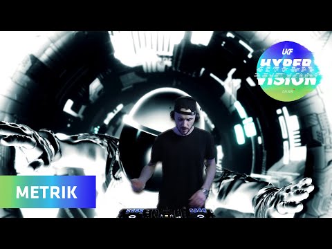 Metrik DJ Set - visuals by Rebel Overlay (UKF On Air: Hyper Vision)