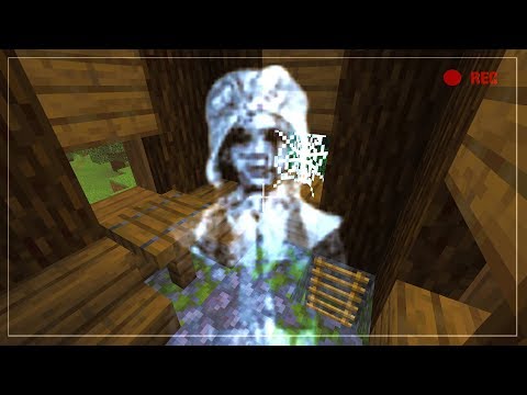 Ghost is haunting my Minecraft house.. (Scary Minecraft Video)